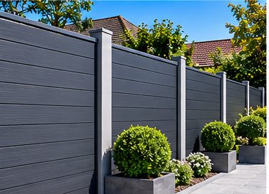 Composite Garden Fencing