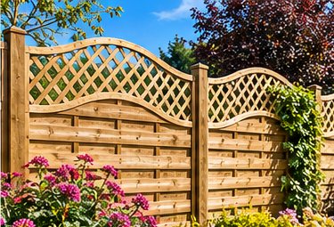 Decorative Trellis Fencing